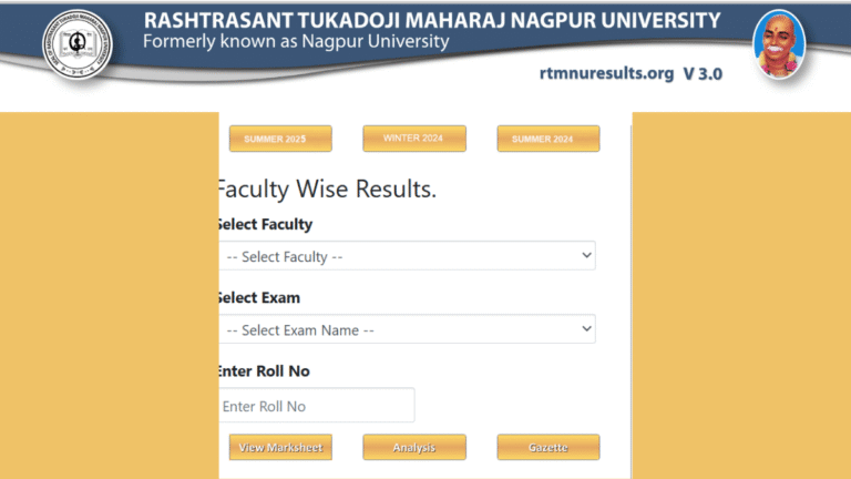 RTMNU Result