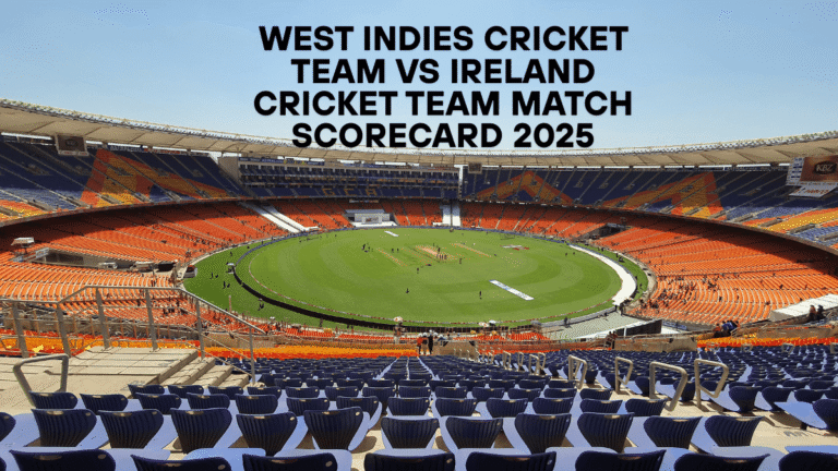 West Indies Cricket Team vs Ireland Cricket Team Match Scorecard 2025